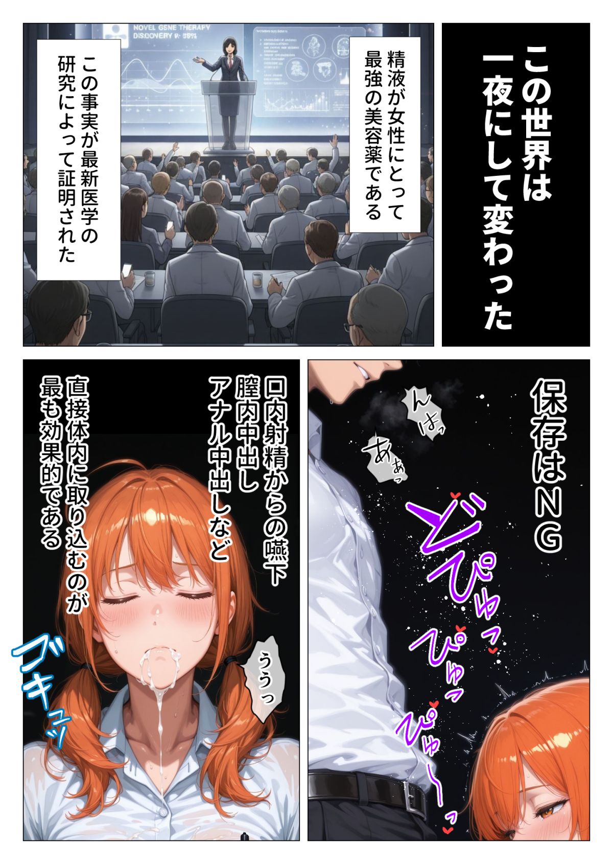 [人妻が薫る部屋]【精液が最強の美容薬の世界】 SSSレア精液で人生逆転！むちむち人妻女医の特別検診