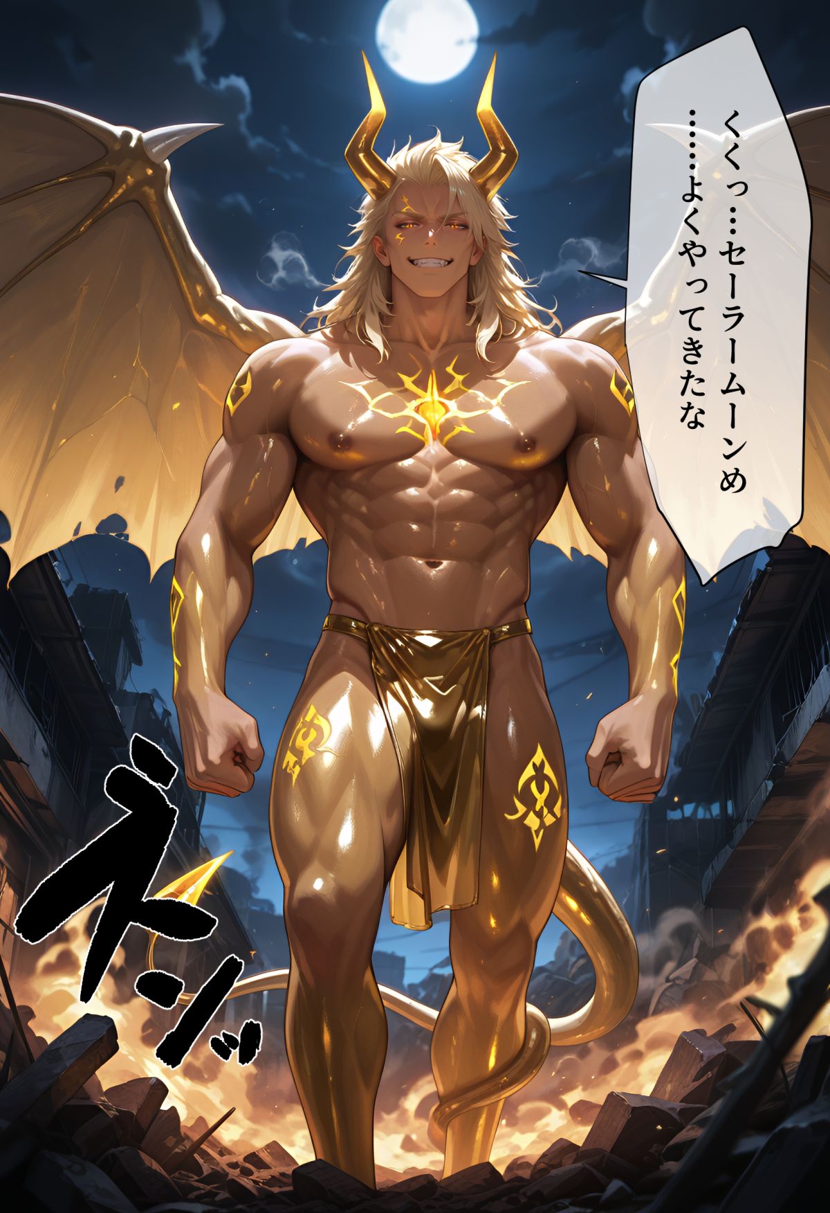 [パラレルワールド]悪魔に敗北〜快楽堕ちさせられた月の戦士編〜